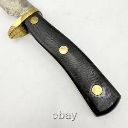 SCHRADE DUCKS UNLIMITED USA 165 DU Hunting Knife With Sheath & Hone (RARE)
