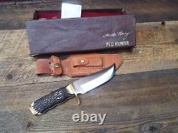 SCHRADE USA 171UH Uncle Henry Pro Hunter Knife/ Sheath/ Box/ Papers/ Etc