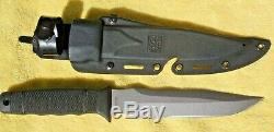 SOG Seal 2000 knife, S37 Seki Japan, Kydex sheath NEVER used. MINT COND