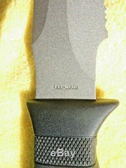 SOG Seal 2000 knife, S37 Seki Japan, Kydex sheath NEVER used. MINT COND