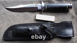 SOG Trident S-2 Knife SEKI made Special Forces Pattern with Leather Sheath Nice