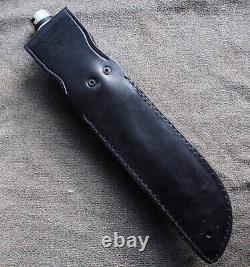 SOG Trident S-2 Knife SEKI made Special Forces Pattern with Leather Sheath Nice