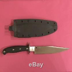 SPYDERCO Respect Bowie Knife CPM 154 Stainless FB44GP with Custom Kydex Sheath