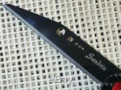 Sandrin Knives TCK Tungsten Carbide Wharncliffe Blade Carbon Fiber Titanium G61