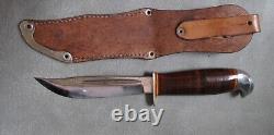 Scandinavian Finland Hunting Knife withSheath, 1950's