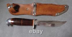 Scandinavian Finland Hunting Knife withSheath, 1950's