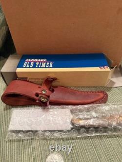Schrade SC4SET USA Made Old Timer Set 15OT 152OT Sharpfinger PH2 Mint NOS