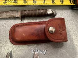 Schrade Tree Brand Western Original Buffalo Skinner Various Vintage Lot 15