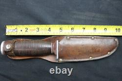 Schrade Walden H-15 knife Hunter Fixed Blade 1945-72 Vintage FAST-Free Shipping