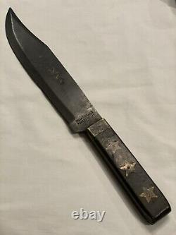 Sheffield Snake Brand Vintage Hunting/Survival Knife Blade is 8 1/4