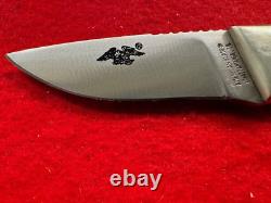 Signed Scrimshaw Bovine Bone American Blade Ab-29 Boot Knife (27)