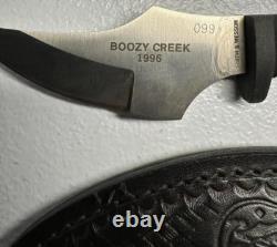 Smith Wesson 610 USA Fixed Blade Knife Combat Hunting RARE Boozy Creek Harley