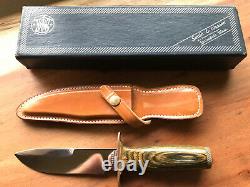 Smith & Wesson Knife USA Blackie Collins Design Mod. 6030 Survival Knife NOS