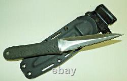 Sog Mini Pentagon Knife & Boot Clip Sheath Made In Seki Japan