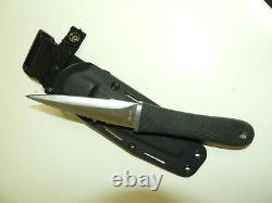 Sog Mini Pentagon Knife & Boot Clip Sheath Made In Seki Japan