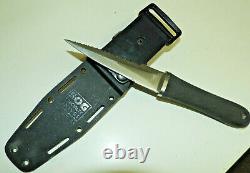 Sog Mini Pentagon Knife & Boot Clip Sheath Made In Seki Japan