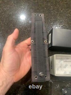 Sog Pentagon Fixed Blade Knife With Molle Sheath Excellent Condition