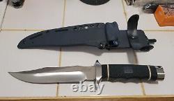 Sog Tech Bowie Survival Knife With Sheath Never Used Rare No Box