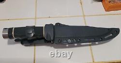 Sog Tech Bowie Survival Knife With Sheath Never Used Rare No Box