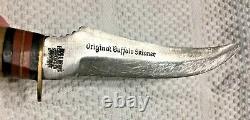 Solingen Edge Brand #477 Original Buffalo Skinner Knife & Leather Sheath