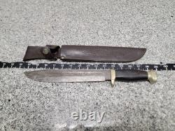Solingen Germany Linder Crocodile Hunter Carbon Steel Bowie Knife 10 Blade
