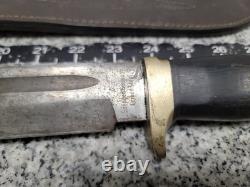 Solingen Germany Linder Crocodile Hunter Carbon Steel Bowie Knife 10 Blade