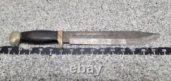 Solingen Germany Linder Crocodile Hunter Carbon Steel Bowie Knife 10 Blade