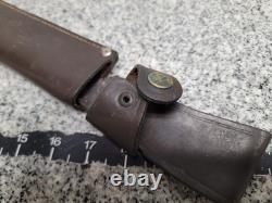 Solingen Germany Linder Crocodile Hunter Carbon Steel Bowie Knife 10 Blade