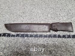 Solingen Germany Linder Crocodile Hunter Carbon Steel Bowie Knife 10 Blade