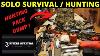 Solo Survival Hunting 2023 Hunting Gear And Pack Dump