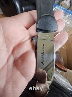 Spyderco Knives early production looks new Bill Moran Fixed Blade Knife