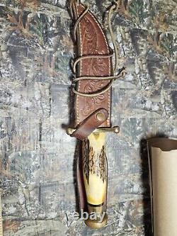 Stag Kodiak Case XX With Leather Sheath