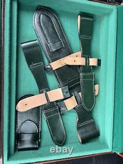 Super Rare Leegebruch German Stag Hunting Knife Set Salesman White Hunter Puma