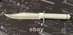 Survival, Camping, Tactical Knife 8 Serrated double edge Blade