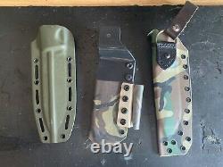 Survive Knife GSO 5.1 CPM-3V Used With3 Kydex Sheaths