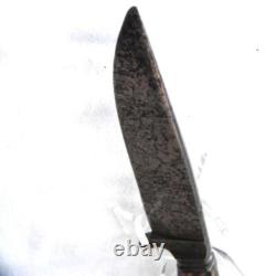 Switzerland Grindelwald 1950th vintage ROCO hunting knife, stag, original sheath