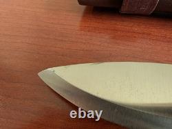 TBS Grizzly Bushcraft Survival Knife Curly Birch, Full Tang, 5 Inch Blade