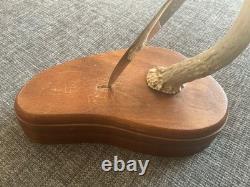 TED MILLER CUSTOM COLLECTORS KNIFE with Stand