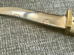 TED MILLER CUSTOM COLLECTORS KNIFE with Stand