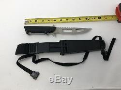 TEKNA Wilderness Edge Survival Knife New With All The Goodies Inside