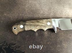 TK Steingass Mountain King Custom Fixed Blade Hunting Knife