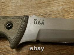 TOPS Knives Hazen Legion 6.0 Fixed Blade Knife 6.7 1095 Steel, Made in USA