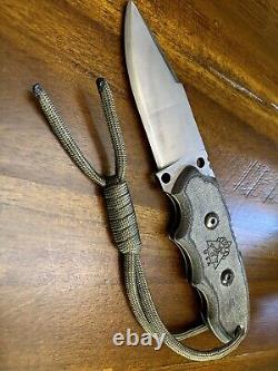 TOPS Tracker Scout Knife Fixed Blade Tactical Survival Hunting Knife Modified