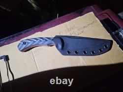 Tactical tanto fixed blade knife