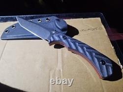 Tactical tanto fixed blade knife