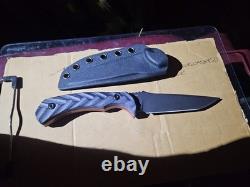 Tactical tanto fixed blade knife
