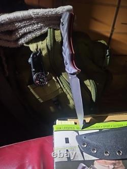 Tactical tanto fixed blade knife