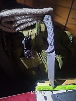 Tactical tanto fixed blade knife