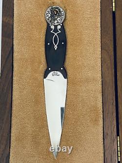 Tim Britton Custom Blades Knife Dagger with Case Winston-Salem GORGEUOUS