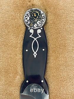 Tim Britton Custom Blades Knife Dagger with Case Winston-Salem GORGEUOUS